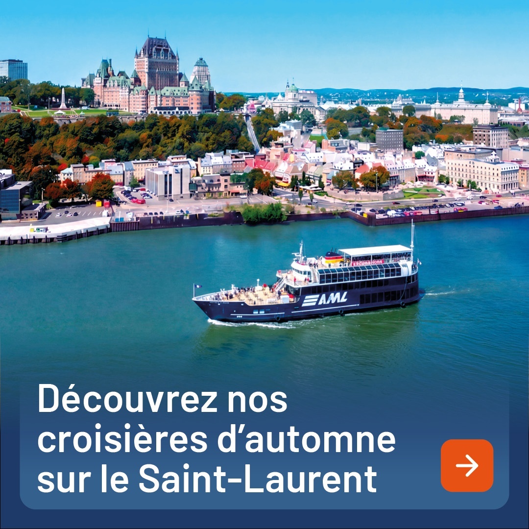 Découvrez le St-Laurent en automne