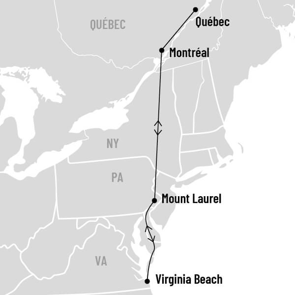 Virginia Beach map