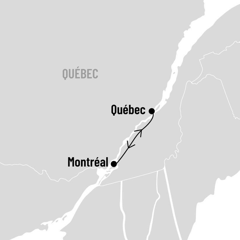 Daniel Lemire et le casino de Montréal map