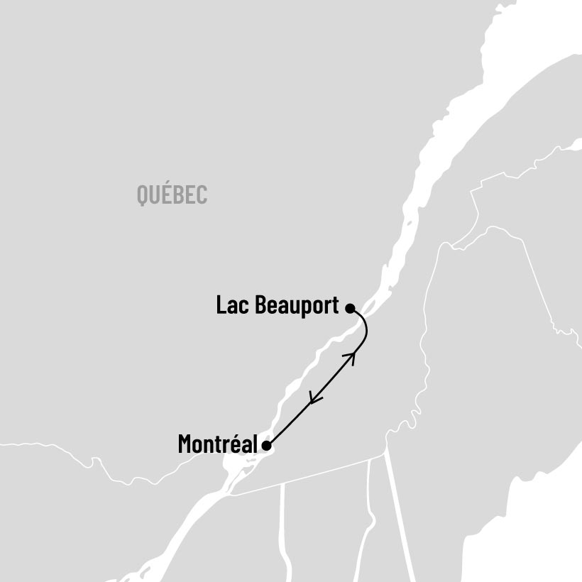 Le temps des sucres à Québec: Découverte de l'Érablière du Lac Beauport map