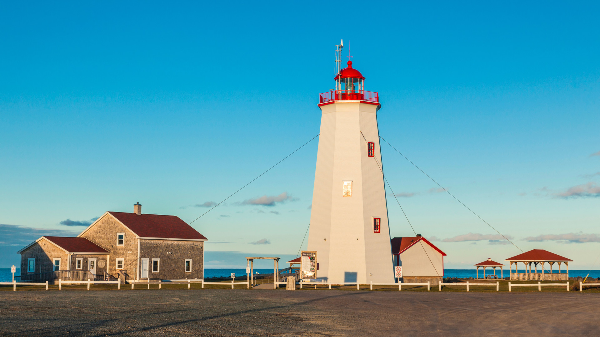 Sur la route du littoral acadien